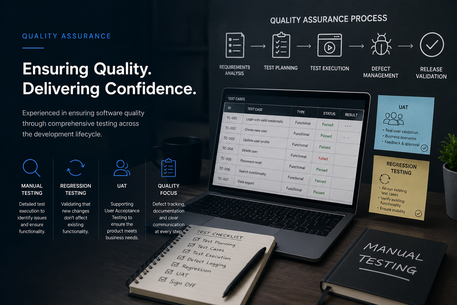 QA testing